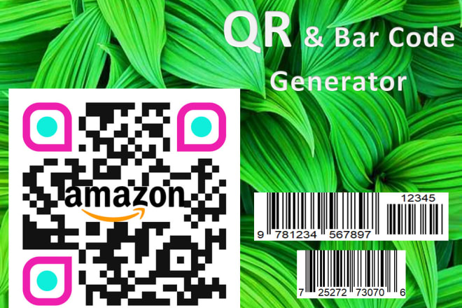I will create custom qr code bar code design