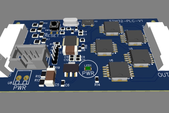 I will create pcb design and layout with arduino code