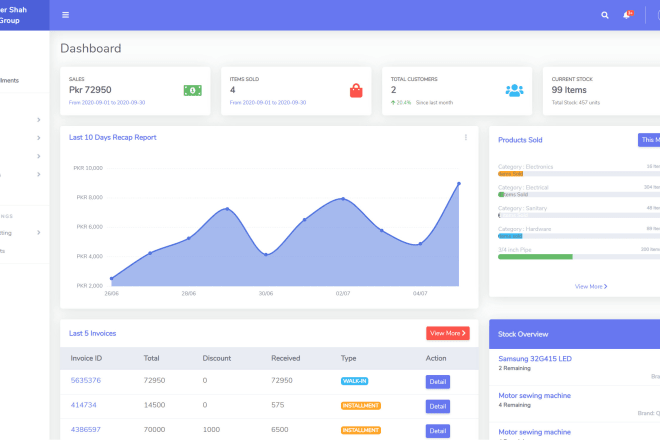 I will create responsive web app, dashboard, admin panel