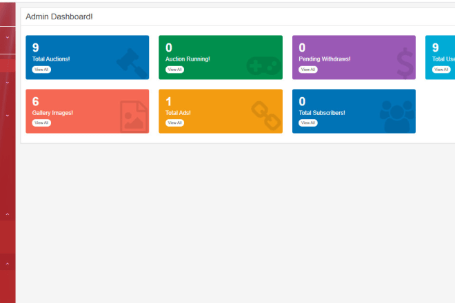 I will created a bidding web site in laravel