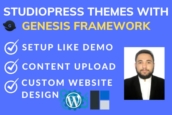 I will customize studiopress themes with genesis framework