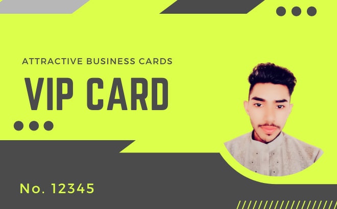 I will design a beautiful business card