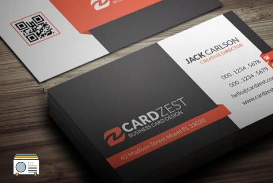 I will design a professional business card