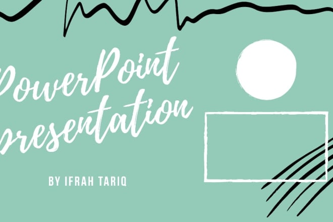 I will design a professional powerpoint presentation