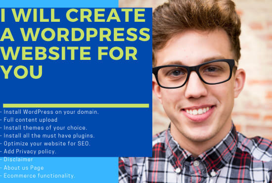 I will design a stellar wordpress website