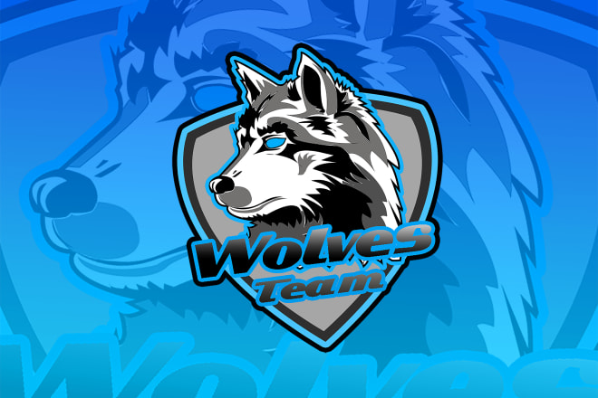 I will design an animal esport mascot logo, wolf, tiger, eagle, dog