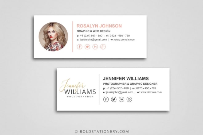 I will design clickable email signature for your gmail,outlook etc