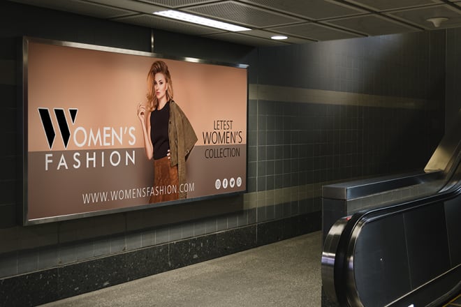 I will design for the service you need for advertising