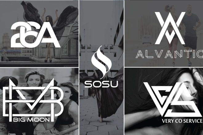 I will design luxury fashion brand,clothing, streetwear logo and initial monogram