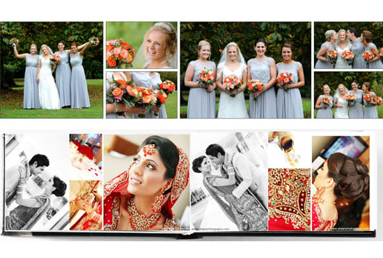 I will design your wedding album