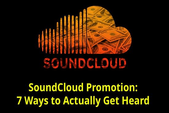 I will do a quality soundcloud music promotion, tiktok, spotify, youtube promotion