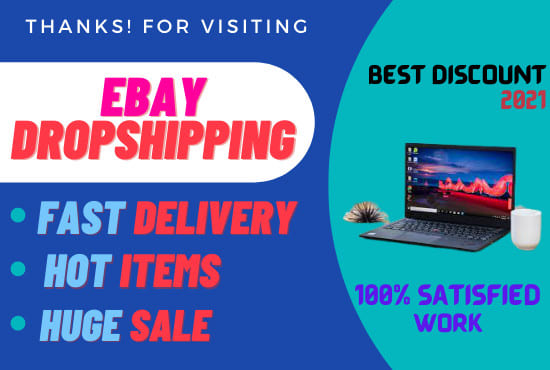 I will do amazon to ebay dropshipping listings