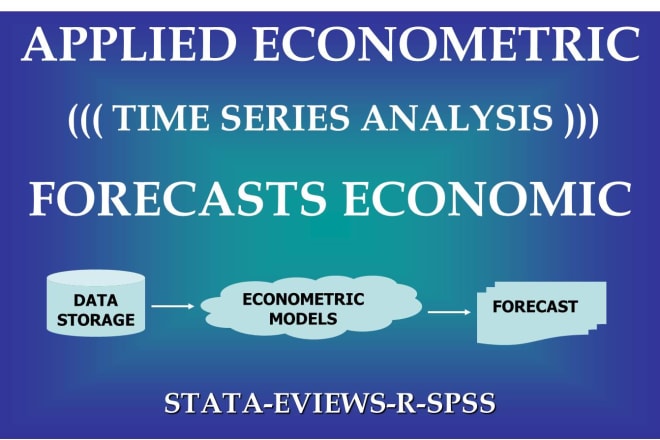 I will do applied econometrics time series