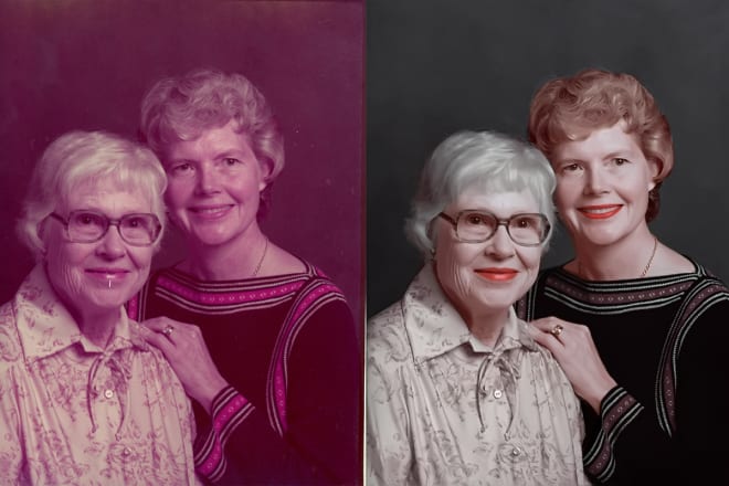 I will do best photo restoration