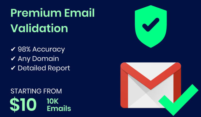I will do bulk email validation and list cleaning service