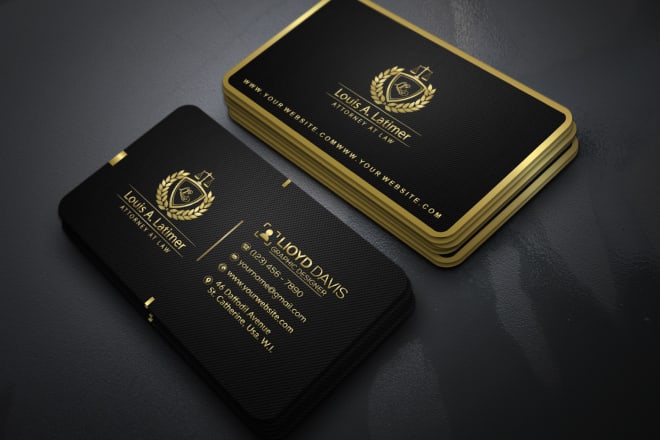 I will do business cards business card design professional modern