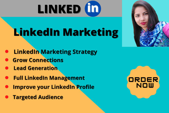 I will do linkedin marketing and increase your connections
