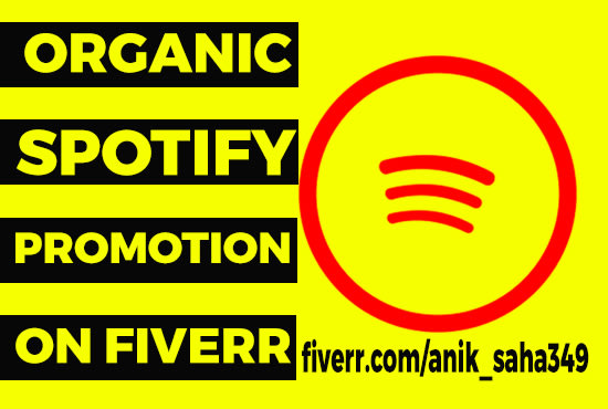 I will do organic spotify promotion manually