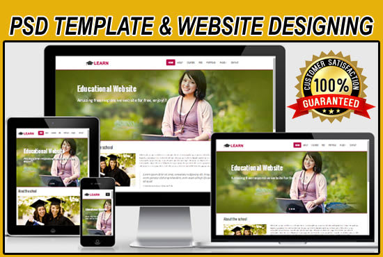 I will do psd template,psd mockup,website design,elementor for you