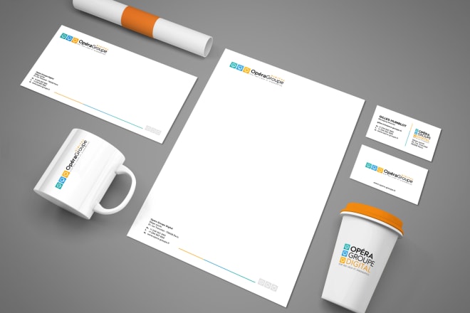 I will do stationery design and business cards