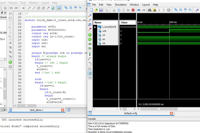 I will do verilog programming, matlab, electrical circuit simulations