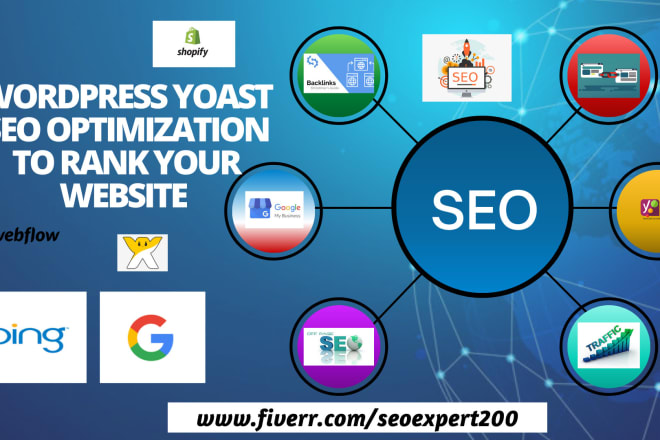 I will do wordpress yoast seo backlink linkbuilding to rank your website