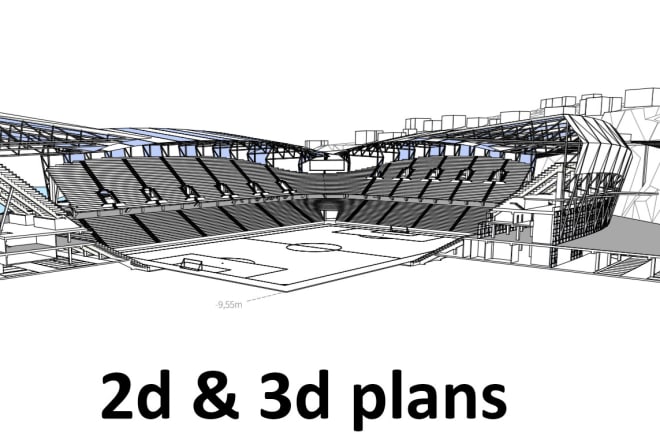 I will draw cad plans in 2d and 3d