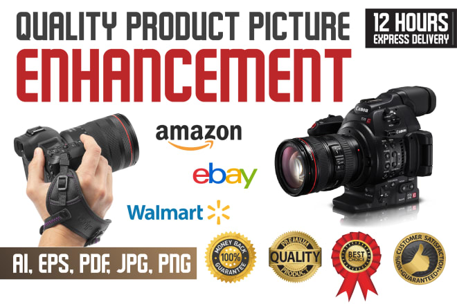 I will enhance your amazon product picture