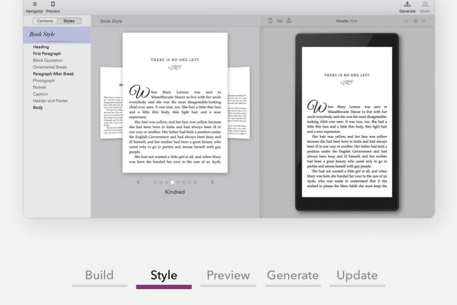 I will expertly format your ebook using vellum