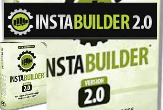 I will install instabuilder 2 on your wordpress website