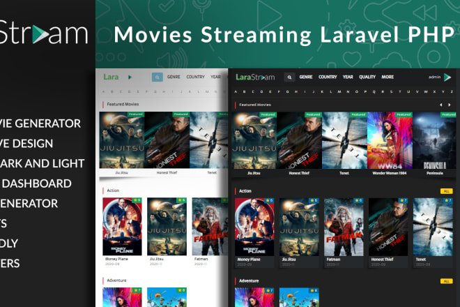 I will install laravel movie script for you