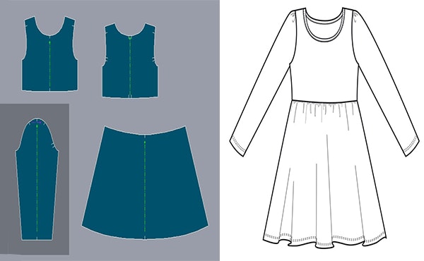 I will make a clothing sewing pattern maker for your fashion design