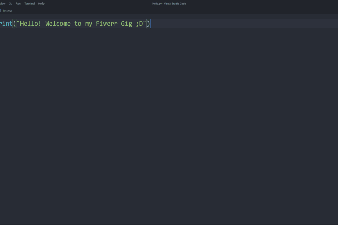I will make a console application, django project, discord bot in python or cpp