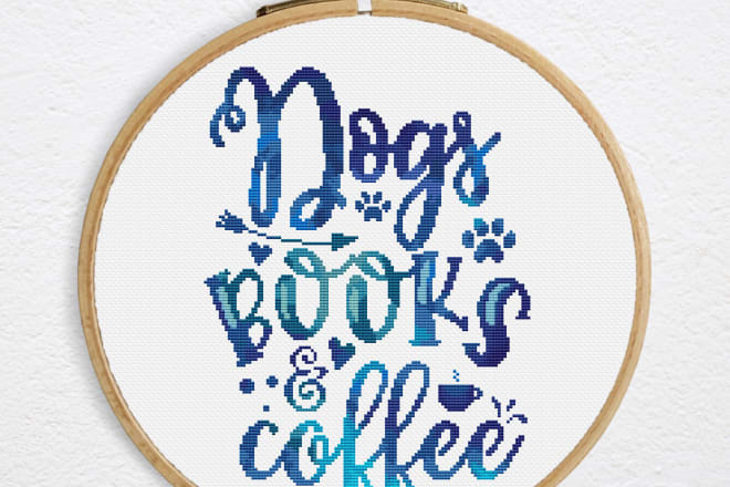 I will make a personalized cross stitch pattern PDF for you