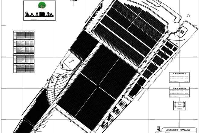 I will make a topographic plan of your land, house and everything you want in autocad