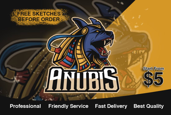 I will make cool gaming, sport, esport, mascot, youtube logo