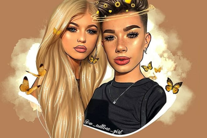 I will make custom cartoon of your photo