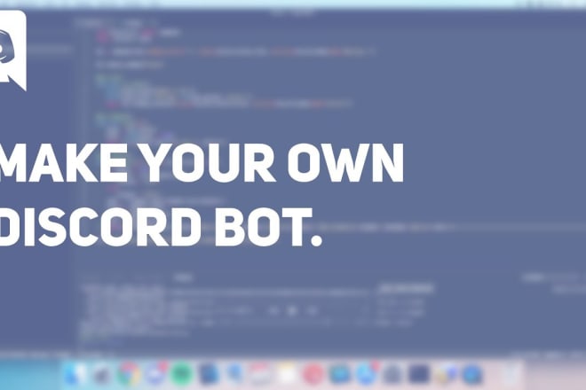 I will make discord bot in python