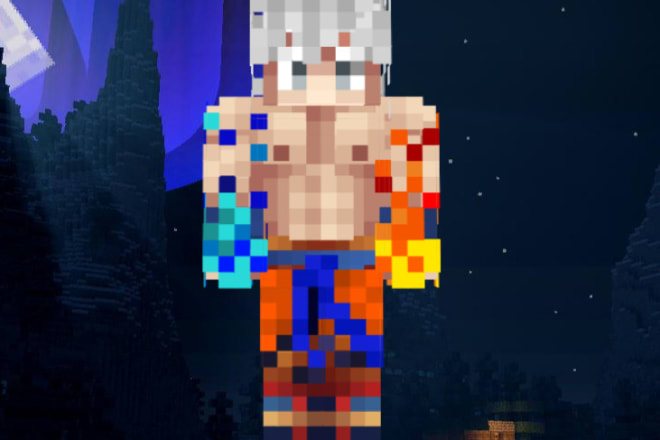 I will make or change custom minecraft skins