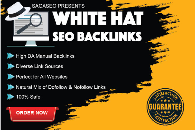 I will manually create 200 plus high da white hat SEO backlinks