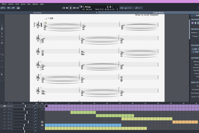 I will music transcription for easy to intermediate songs