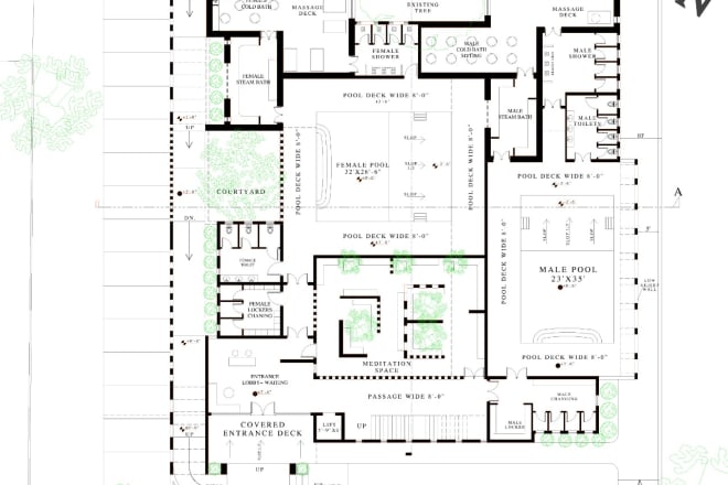 I will provide architect, draftsman service for house plan and commercial architecture