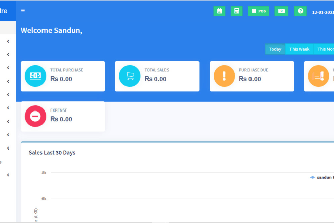 I will provide cloud based pos with lifetime free hosting