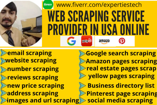 I will scrape data from website to excel urgently in 24 hours usa