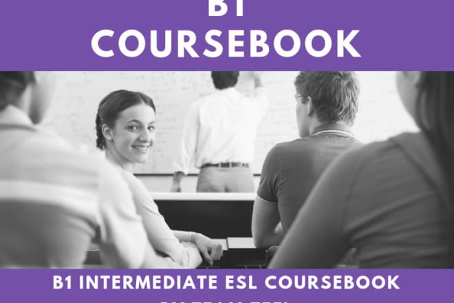I will send you high quality and professional esl and tefl lesson plans or coursebooks