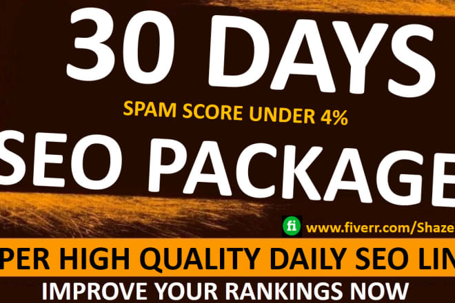 I will submit 30 days drip feed SEO link building service for daily update