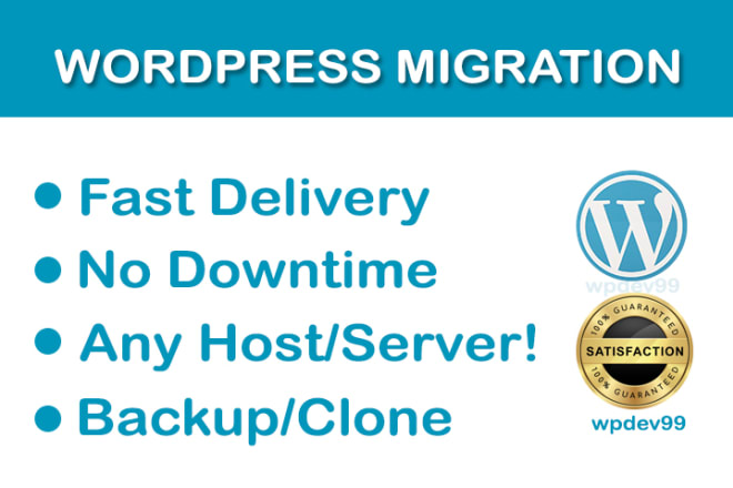 I will transfer, migrate, copy wordpress migration