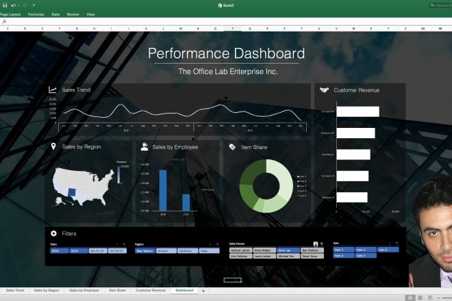 I will visualize your data, excel dashboard, macro, vba, automation