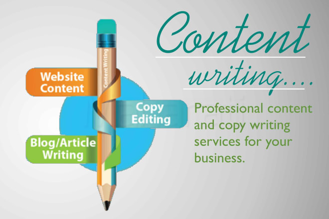 I will write quality content for your website or blog