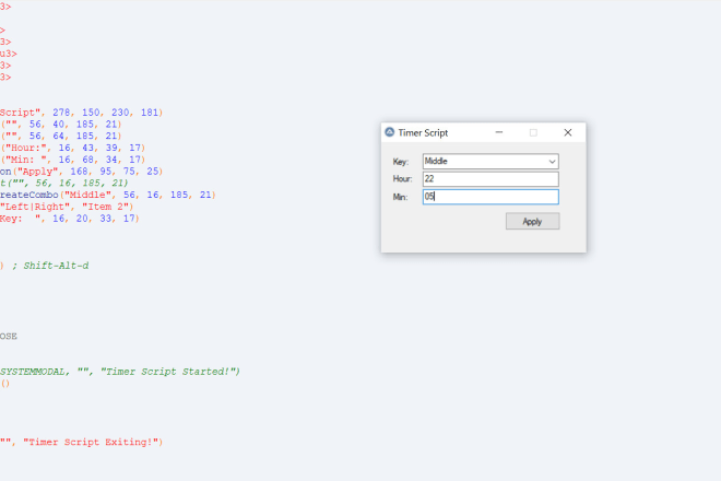 I will autoit programming for windows